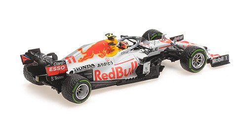 Red Bull Racing Honda RB16B 2021 Sergio Perez 3nd Turkish GP White 1:43 - 69530