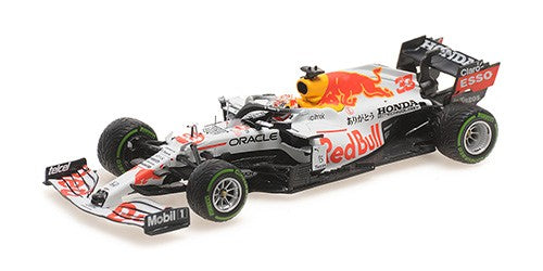 Red Bull Racing Honda RB16B 2021 Max Verstappen 2nd Turkish GP White 1:43 - 69540