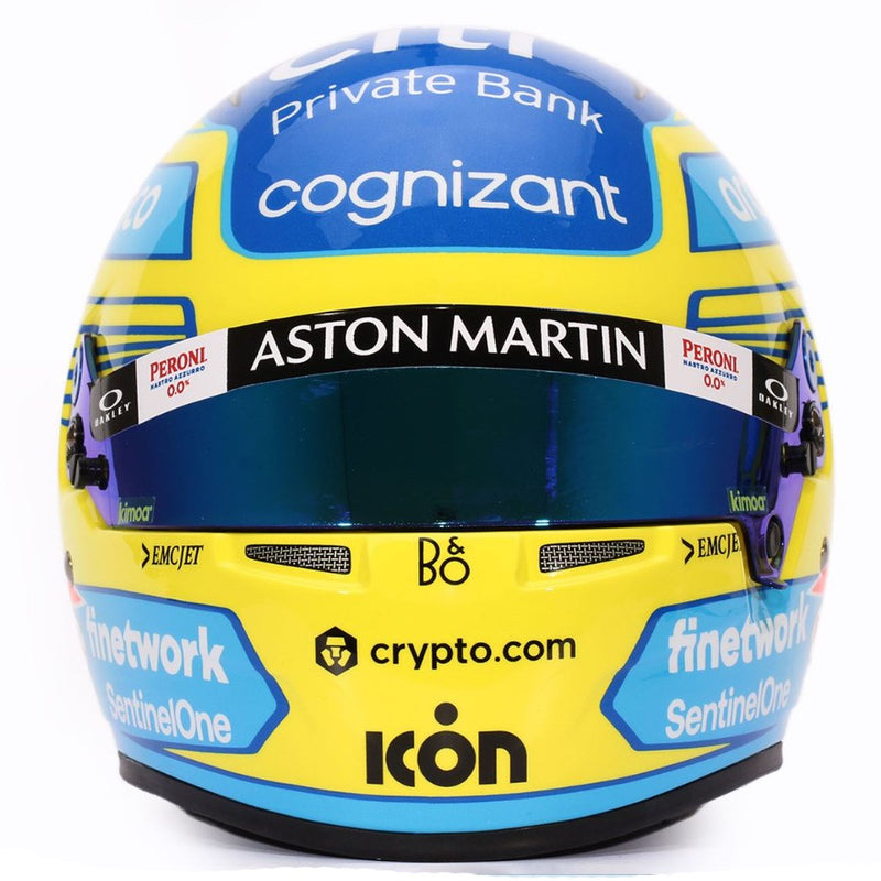 Fernando Alonso Aston Martin F1 2023 Bell Mini Helmet 1:2 - 69557