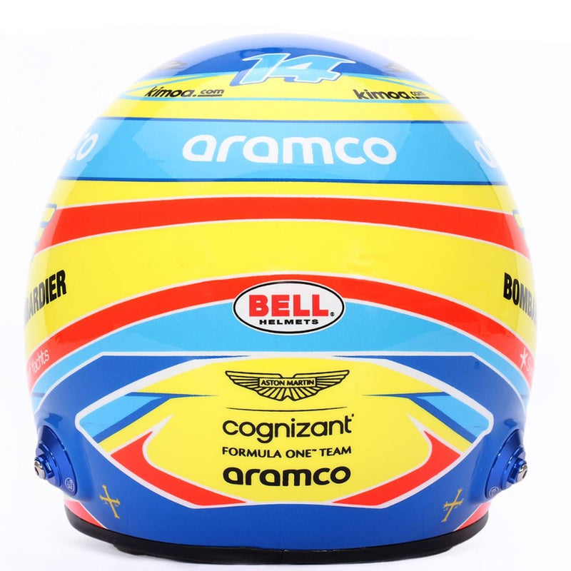 Fernando Alonso Aston Martin F1 2023 Bell Mini Helmet 1:2 - 69558