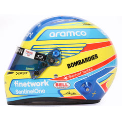 Fernando Alonso Aston Martin F1 2023 Bell Mini Helmet 1:2 - 69559