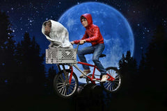 E.T. 40th Ann Elliot&E.T. On Bicycle Af 17cm-h - 69578