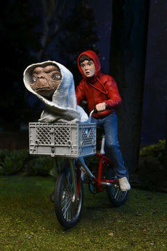 E.T. 40th Ann Elliot&E.T. On Bicycle Af 17cm-h - 69580