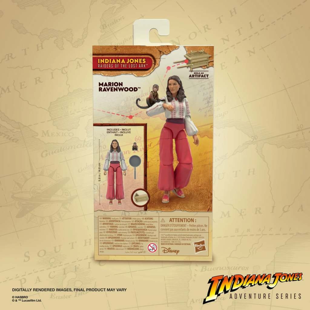 Indiana Jones Marion Ravenwood Adventure Series AF 15cm-h - 69599