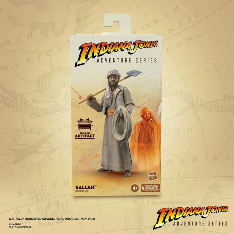 Sallah Indiana Jones "Raiders Of The Lost Ark" Action Figure 15cm-h - 69611
