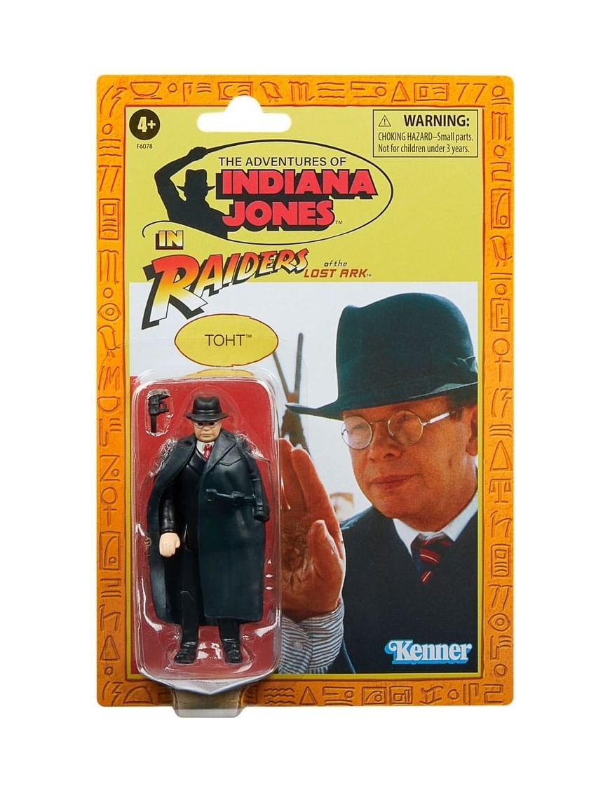 Major Arnold Toht Indiana Jones Retro Collection "Raiders of the Lost Ark" Action Figure 10cm-h - 69641