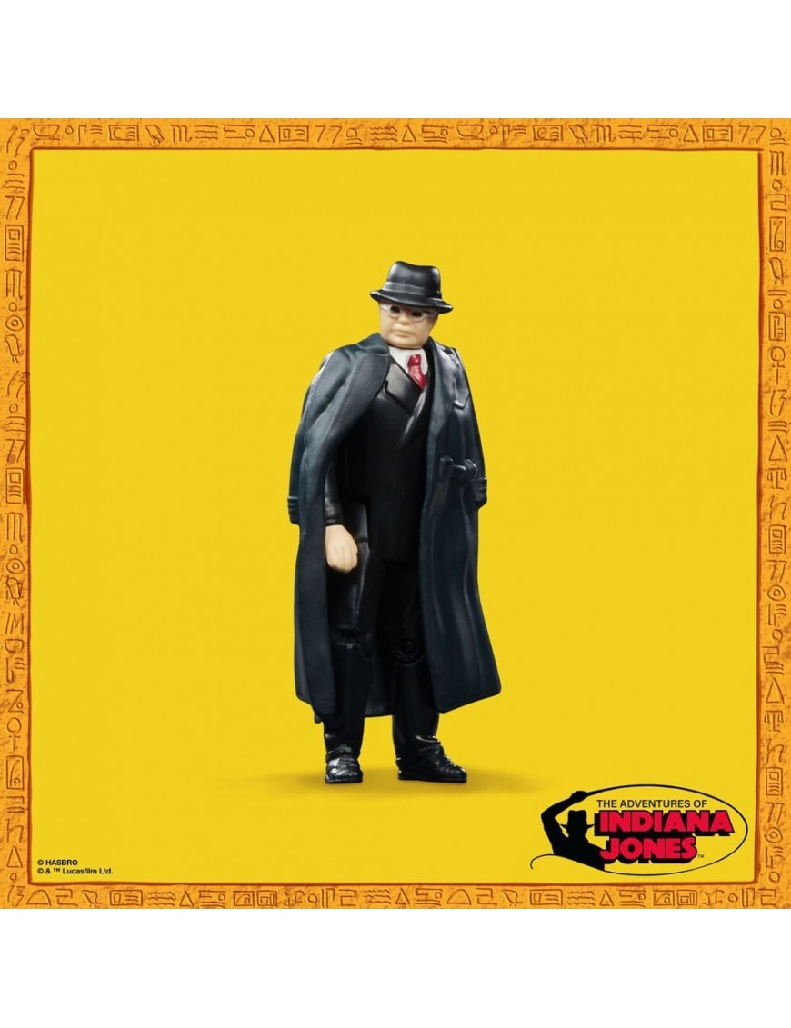 Major Arnold Toht Indiana Jones Retro Collection "Raiders of the Lost Ark" Action Figure 10cm-h - 69645