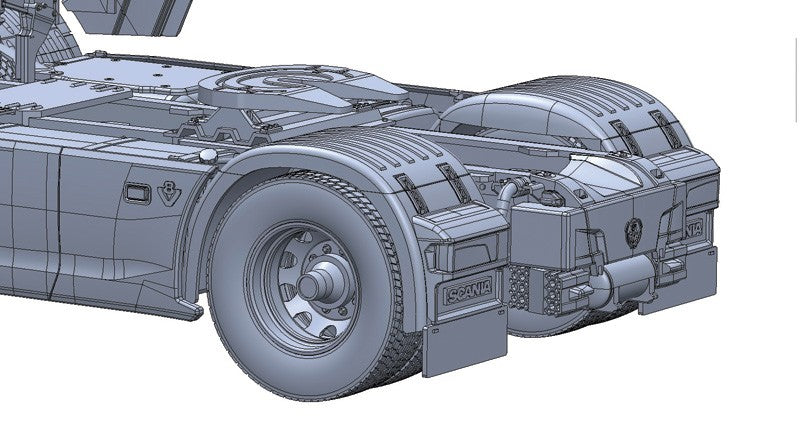 Scania S770 4x2 Normal Roof kit 1:24 - 69735