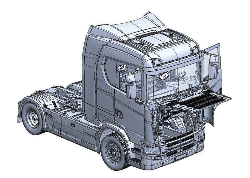 Scania S770 4x2 Normal Roof kit 1:24 - 69736