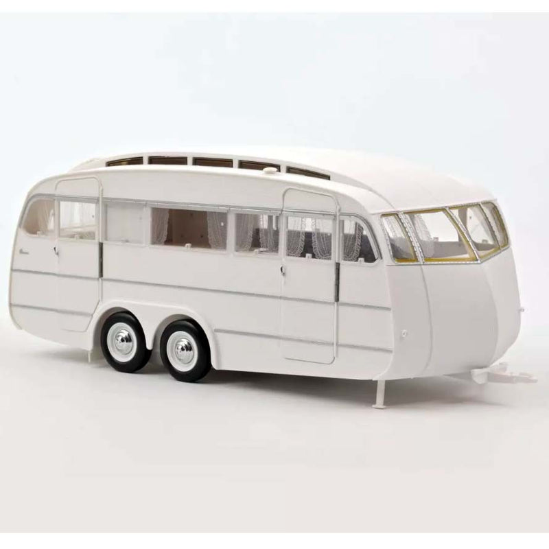 Peugeot 404 1965 Brun métallisé with Caravan Hénon 1:18 - 69794