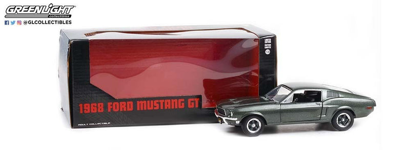 Ford Mustang GT Green 1968 "Bullit Steve Mcqueen" 1:24 - 69797