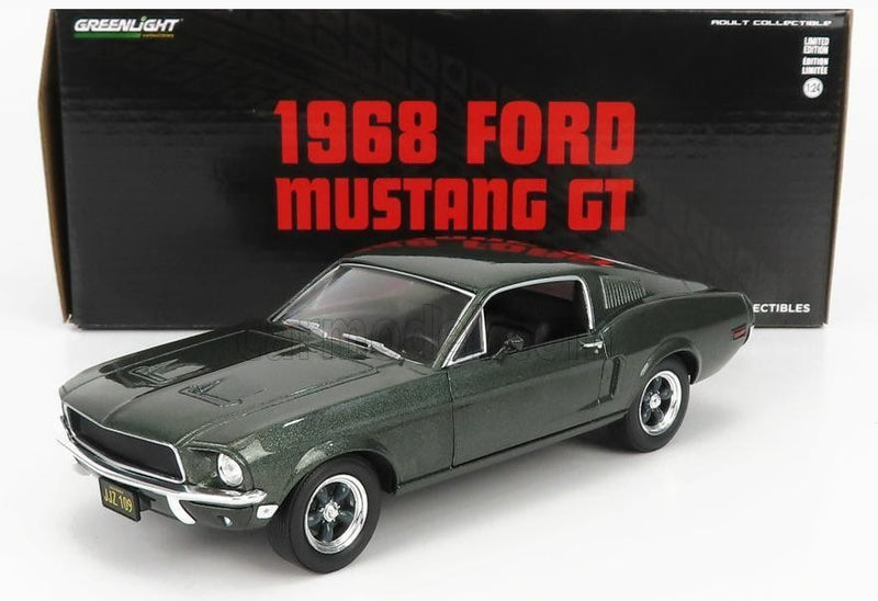 Ford Mustang GT Green 1968 "Bullit Steve Mcqueen" 1:24 - 69799