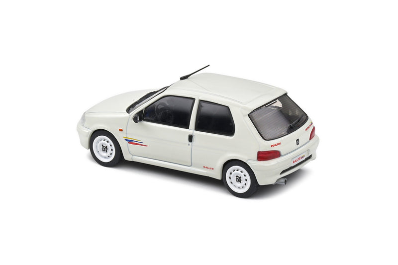 Peugeot 106 Ph.2 Rally 1995 Blanc Banquise 1:43 - 69838