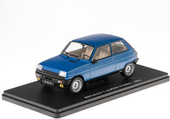 Renault R5 Alpine Turbo 1982 Blu 1:24 Edicola con Vetrina-5