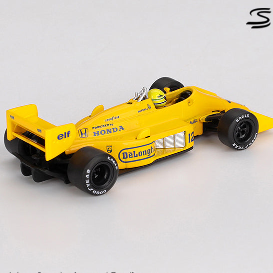 Lotus-Honda 99T #12 Ayrton Senna 1987 Monaco Grand Prix Winner 1:64-2