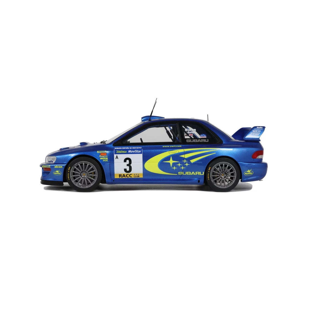 Subaru Impreza S6 WRC 2nd Rally Catalunya 2000 Richard Burns - Robert Reid 1:18-2
