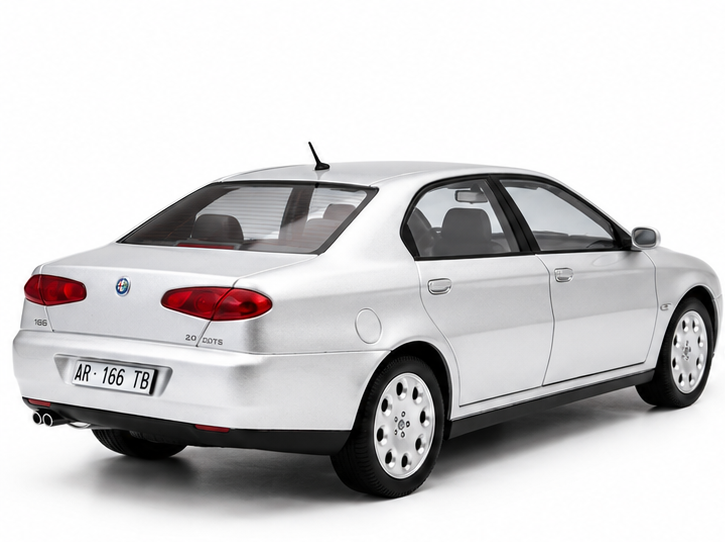 Alfa Romeo 166  2.0 V6 Turbo 1998 Silver 1:18-2