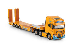 IvecoS-WAY AS High 2024 Twin Steer + Low Loader Kors Hoogwerksystemen 1:50-4