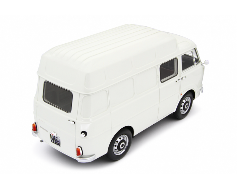 Alfa Romeo F12 Autocarro Tetto Sopralzato 1967 Bianco 1:18-4