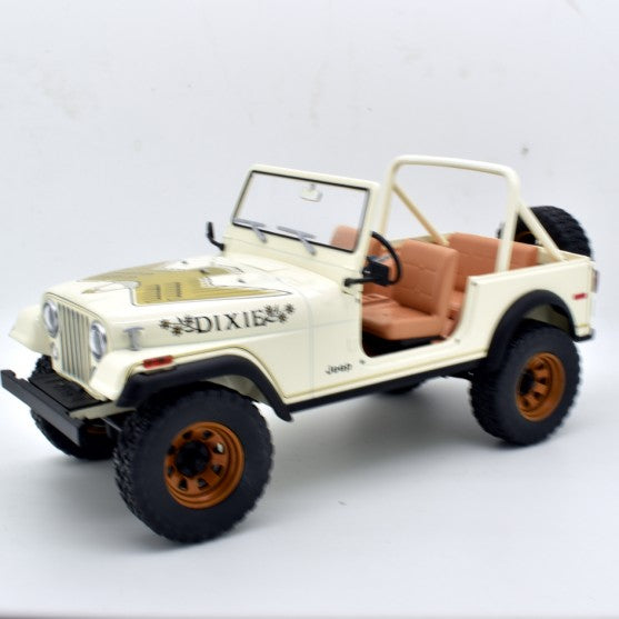 Jeep CJ 7 Golden Eagle 1979 "Dixie" "The Dukes of Hazzard" 1:18-1