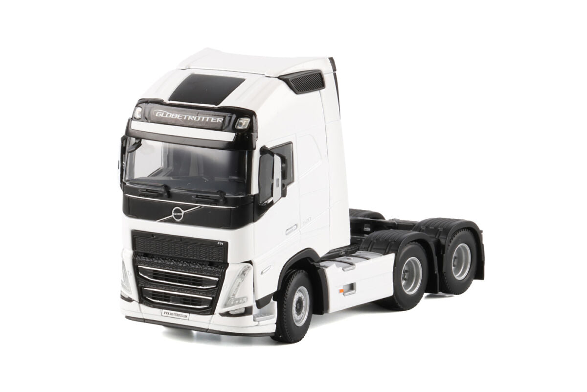 Volvo FH5 2024 Globetrotter XL 6X2 White 1:50-4