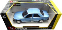 Mercedes-Benz 190E 2.6 diamond blue 1:24-3