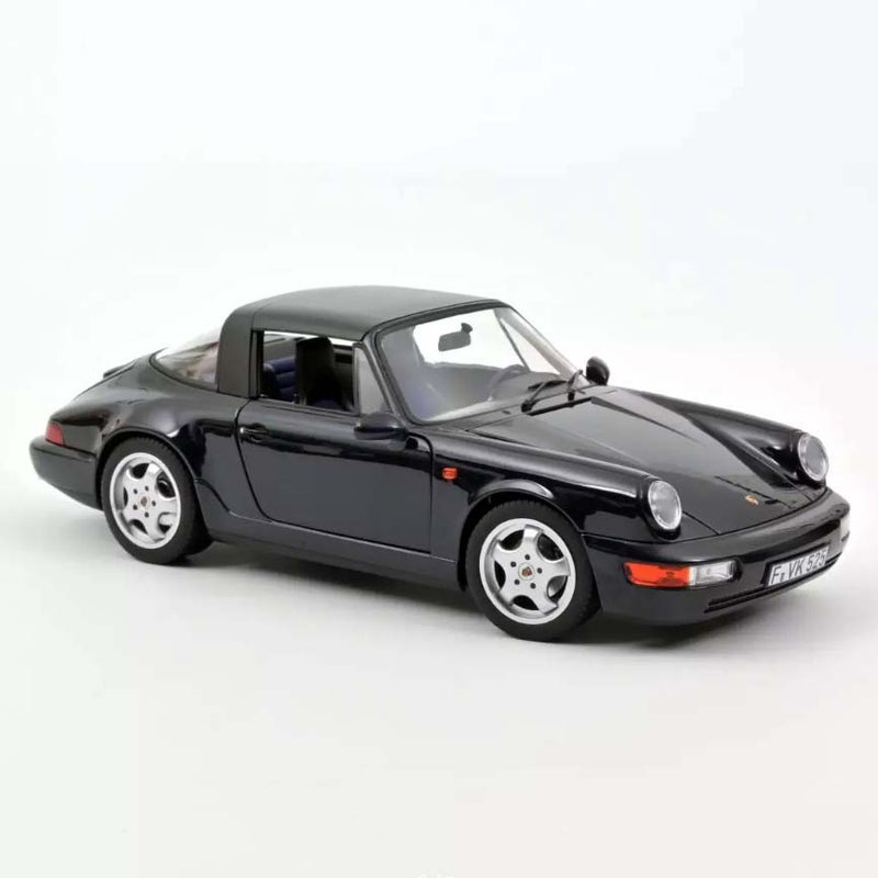 Porsche 911 Carrera 4 Targa 1991 Bleu métallisé 1:18 - 70018
