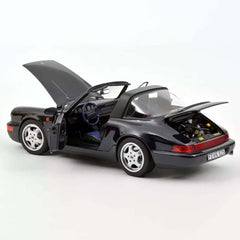Porsche 911 Carrera 4 Targa 1991 Bleu métallisé 1:18 - 70019
