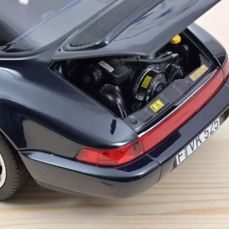Porsche 911 Carrera 4 Targa 1991 Bleu métallisé 1:18 - 70020