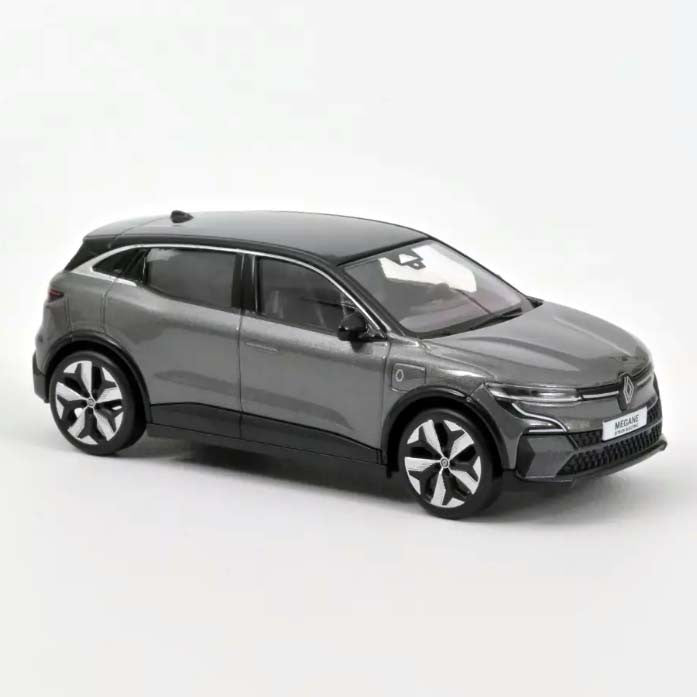 Renault Megane E-Tech 100% Electrique 2022 Gris Schiste & Noir 1:43 - 70059