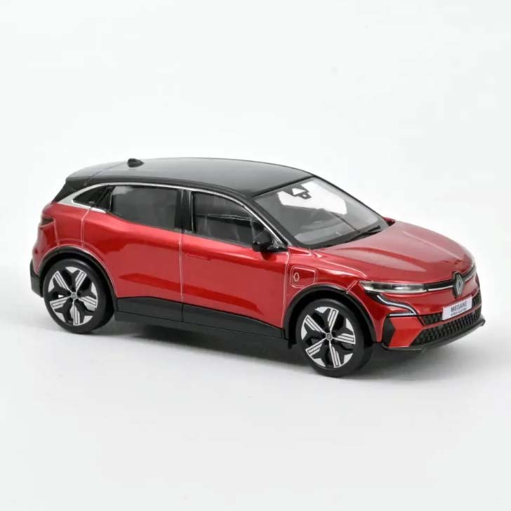 Renault Megane E-Tech 100% Electrique 2022 Rouge Flamme & Noir 1:43 - 70060