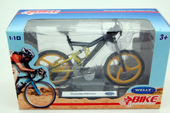 Bicicletta Porsche Bike FS Evolution grigio / giallo 1:10 - 7007