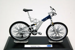 Bicicletta Audi Design Cross argento / blu 1:10 - 7008