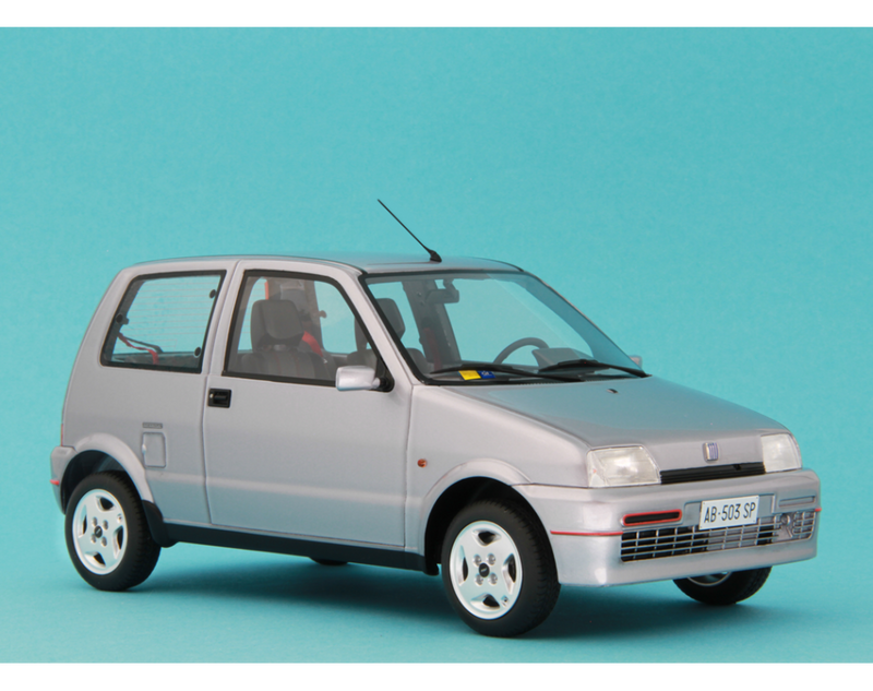 Fiat Cinquecento Sporting 1994 Grigio metallizzato 1:18 - 70181