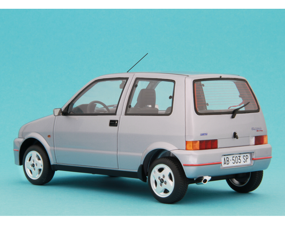 Fiat Cinquecento Sporting 1994 Grigio metallizzato 1:18 - 70182