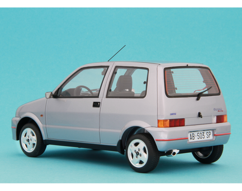 Fiat Cinquecento Sporting 1994 Grigio metallizzato 1:18 - 70182