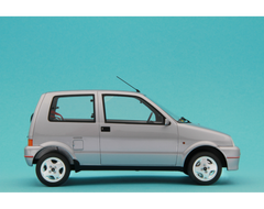 Fiat Cinquecento Sporting 1994 Grigio metallizzato 1:18 - 70185
