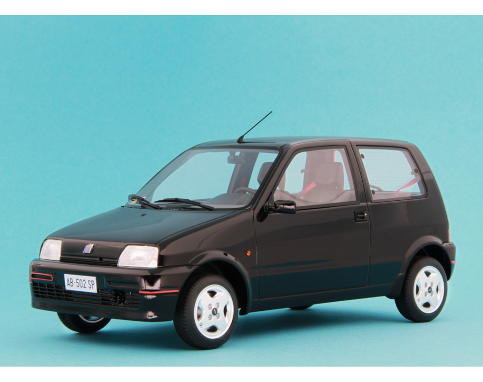 Fiat Cinquecento Sporting 1994 Nero 1:18 - 70192