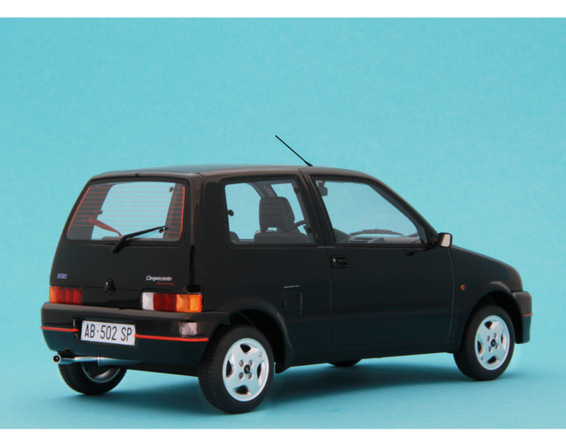 Fiat Cinquecento Sporting 1994 Nero 1:18 - 70193