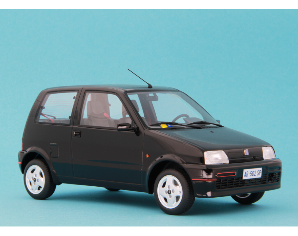 Fiat Cinquecento Sporting 1994 Nero 1:18 - 70194