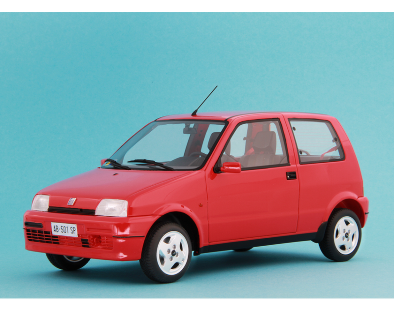Fiat Cinquecento Sporting 1994 Rosso 1:18 - 70203