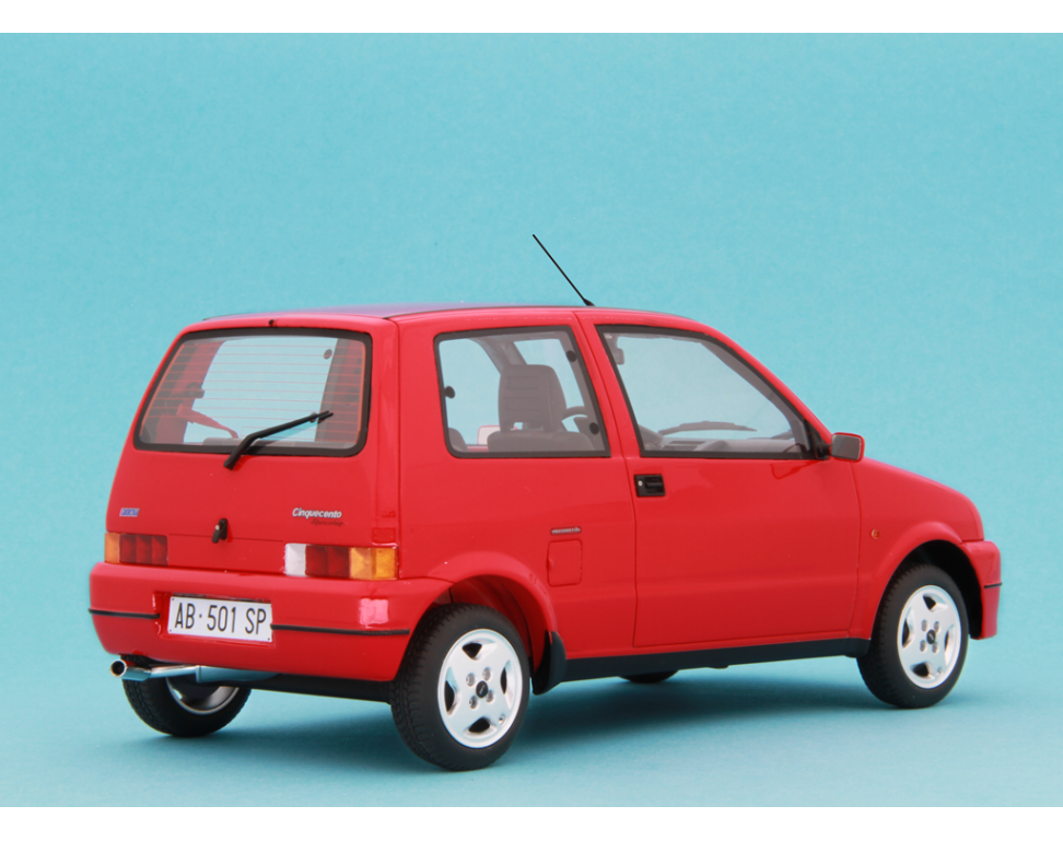 Fiat Cinquecento Sporting 1994 Rosso 1:18 - 70204