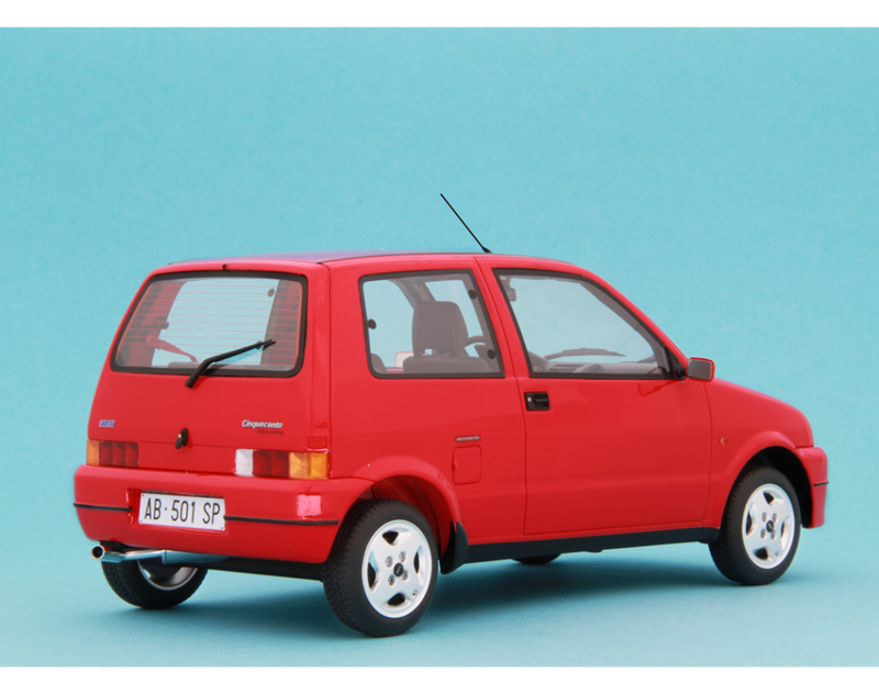 Fiat Cinquecento Sporting 1994 Rosso 1:18 - 70204