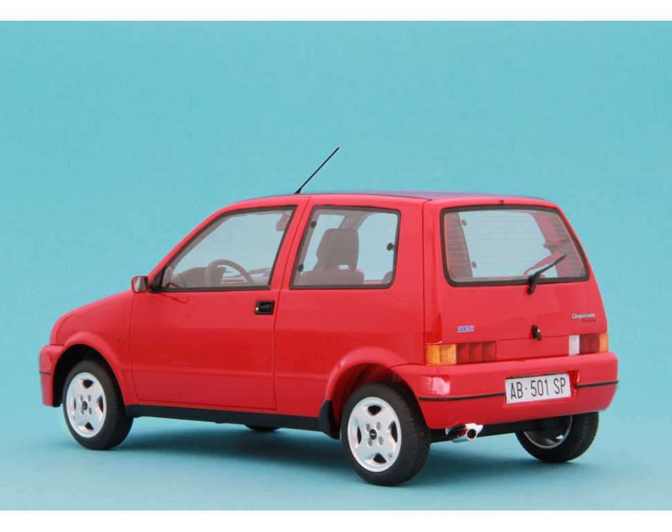 Fiat Cinquecento Sporting 1994 Rosso 1:18 - 70213