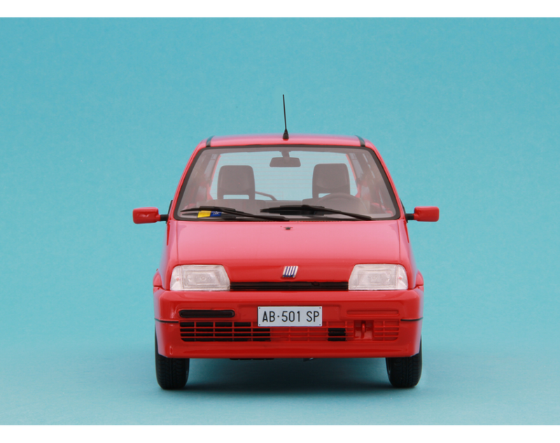 Fiat Cinquecento Sporting 1994 Rosso 1:18 - 70214