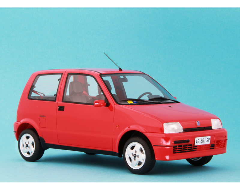 Fiat Cinquecento Sporting 1994 Rosso 1:18 - 70215