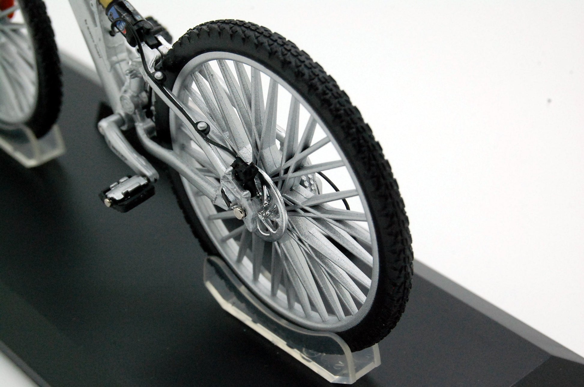 Bicicletta Audi Design Cross Pro argento / arancione 1:10 - 7025