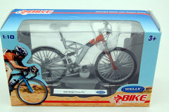 Bicicletta Audi Design Cross Pro argento / arancione 1:10 - 7028
