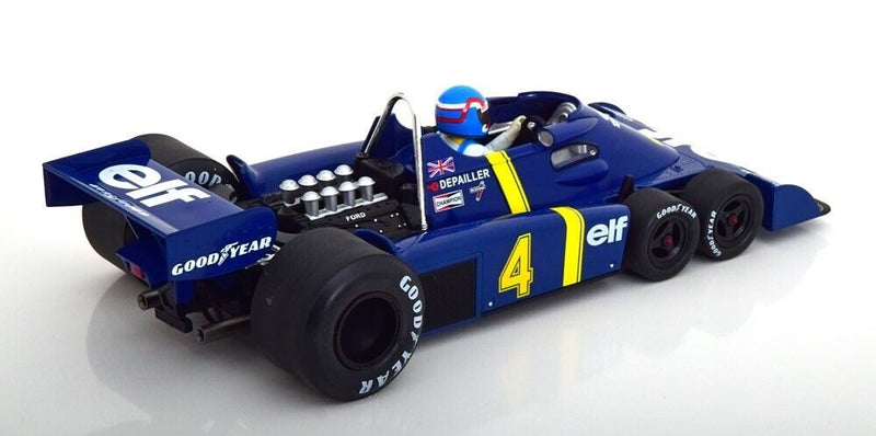 Tyrrell P34 Elf 3 Sei Ruote 2nd GP Svezia 1976 Patrick Depailler 1:18 - 70335