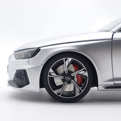 Audi RS4 Avant 2020 Silver 1:18 - 70384